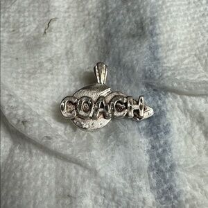 Silver Coach Pendant